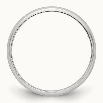 Half-Round Featherweight Band — 3mm