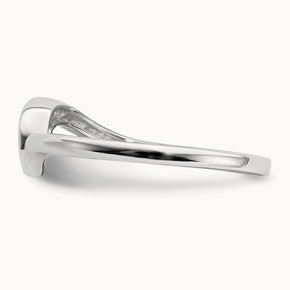 Contoured Diamond Band — photo set