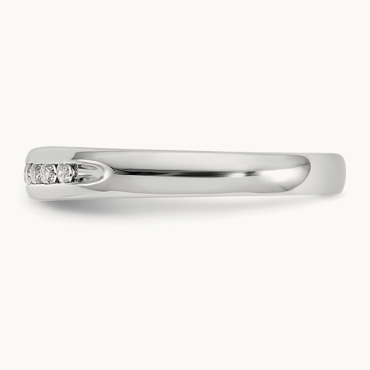 Channel-Set 11 Stone Band — 1/5 ct, 7