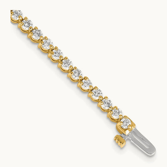 Tennis Bracelet, 3.25 ct tw Lab-Grown Diamond