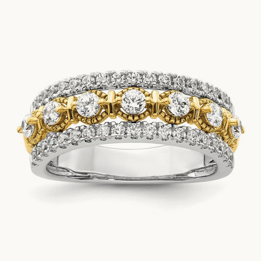 Band, 1.00 ct tw Lab-Grown Diamond