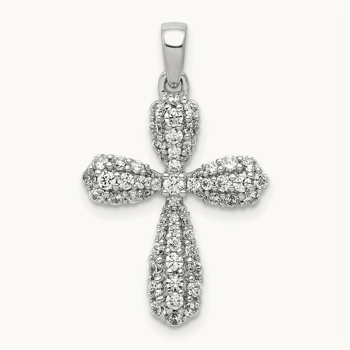 5/8ct. Diamond Cross Pendant — photo set