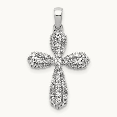 5/8ct. Diamond Cross Pendant — photo set