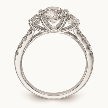 3-Stone Engagement Ring Mounting