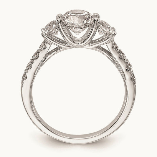 3-Stone Engagement Ring Mounting