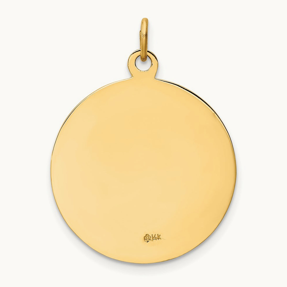 Saint Francis Medal Pendant, 14K