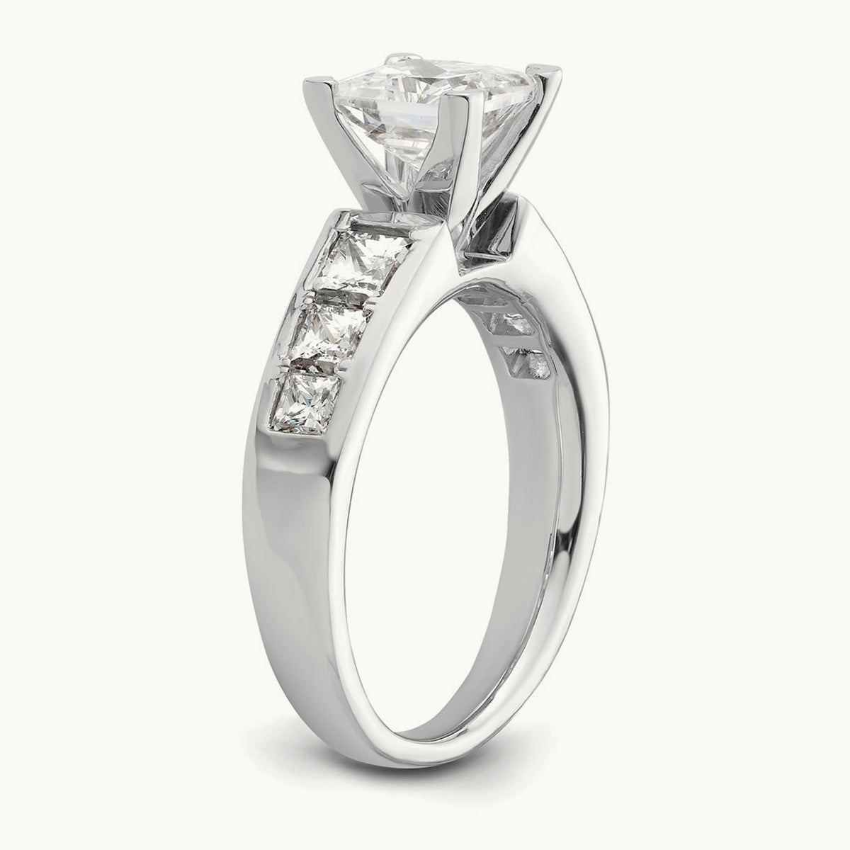 Peg Set Semi-Mount Engagement Ring, 1.00 ct tw
