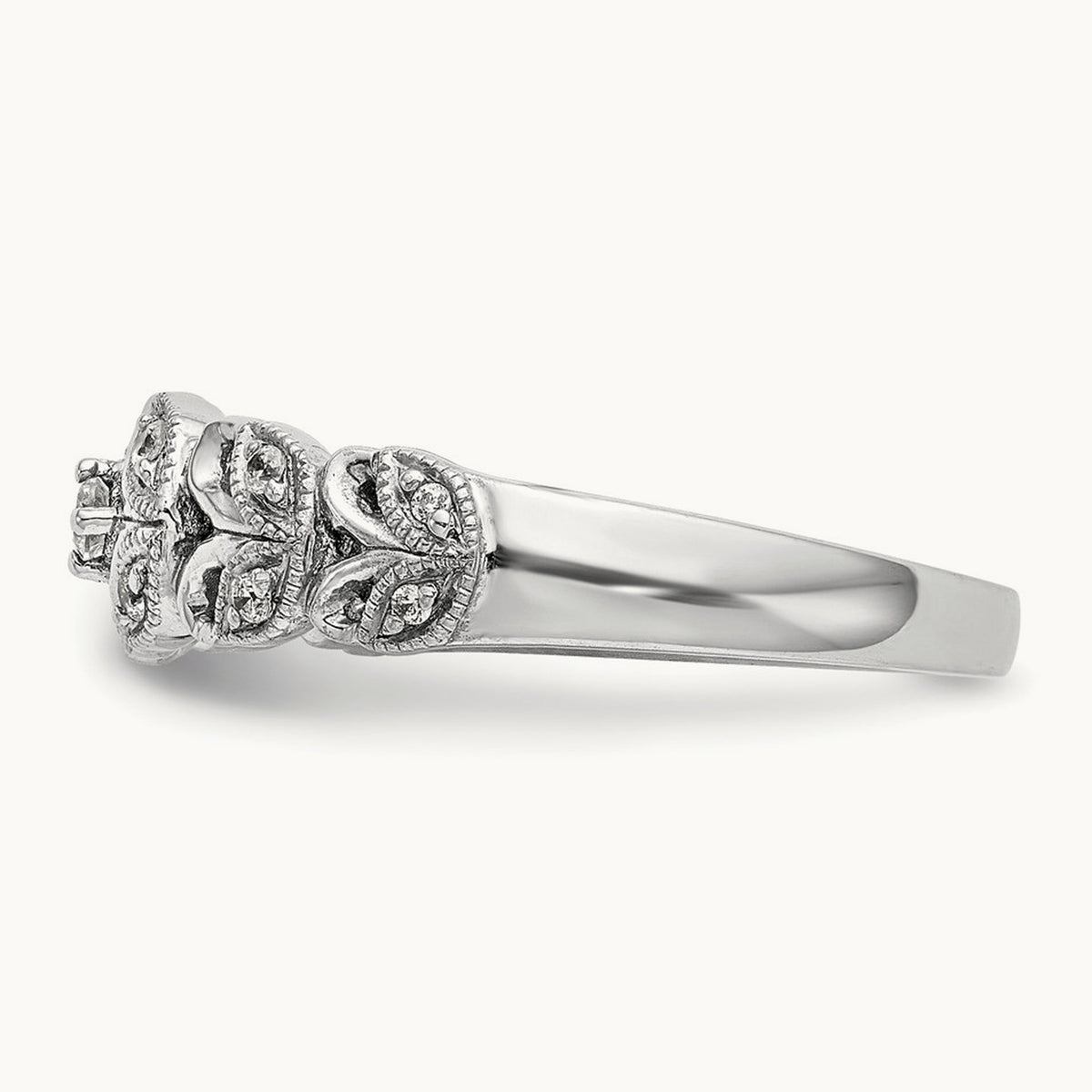 Diamond Band, 14K White Gold