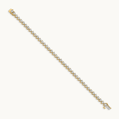 Diamond Bracelet, 14K