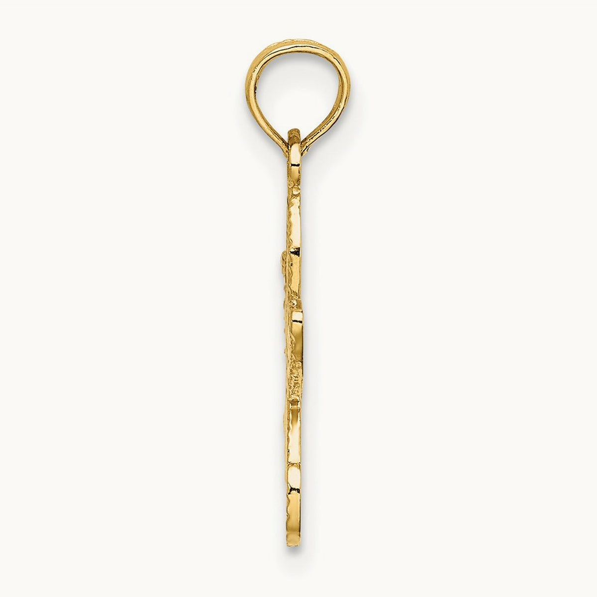 Flat Starfish Charm — 18mm