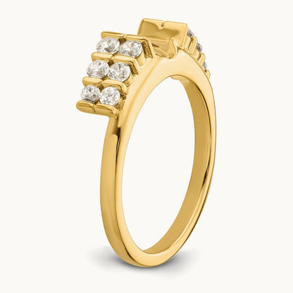 Ring Wrap, 0.50 ct tw Lab-Grown Diamond