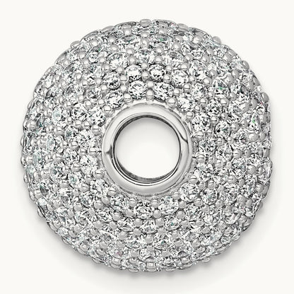Sphere Slide Pendant, 4.25 ct tw Lab-Grown Diamond