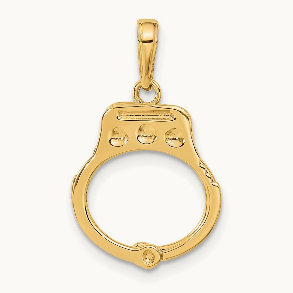 2-Piece Handcuffs Charm — photo set