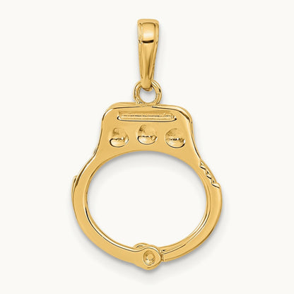 2-Piece Handcuffs Charm — photo set