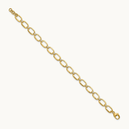 Link with Ext Bracelet, 0.50 ct tw Lab-Grown Diamond