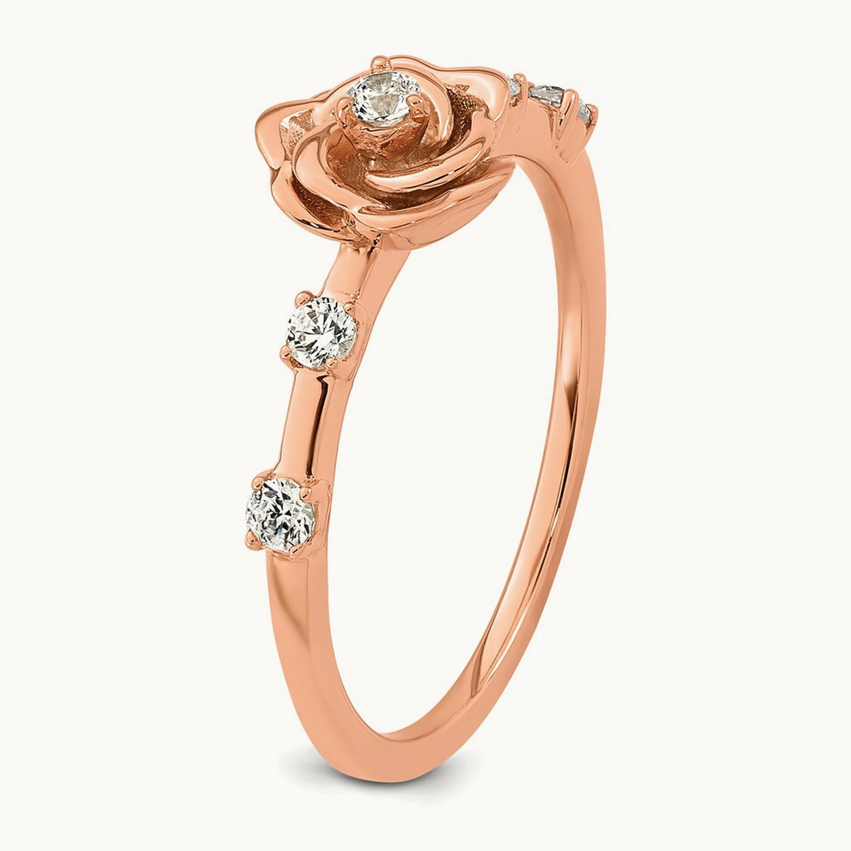Complete Diamond Promise Ring — photo set