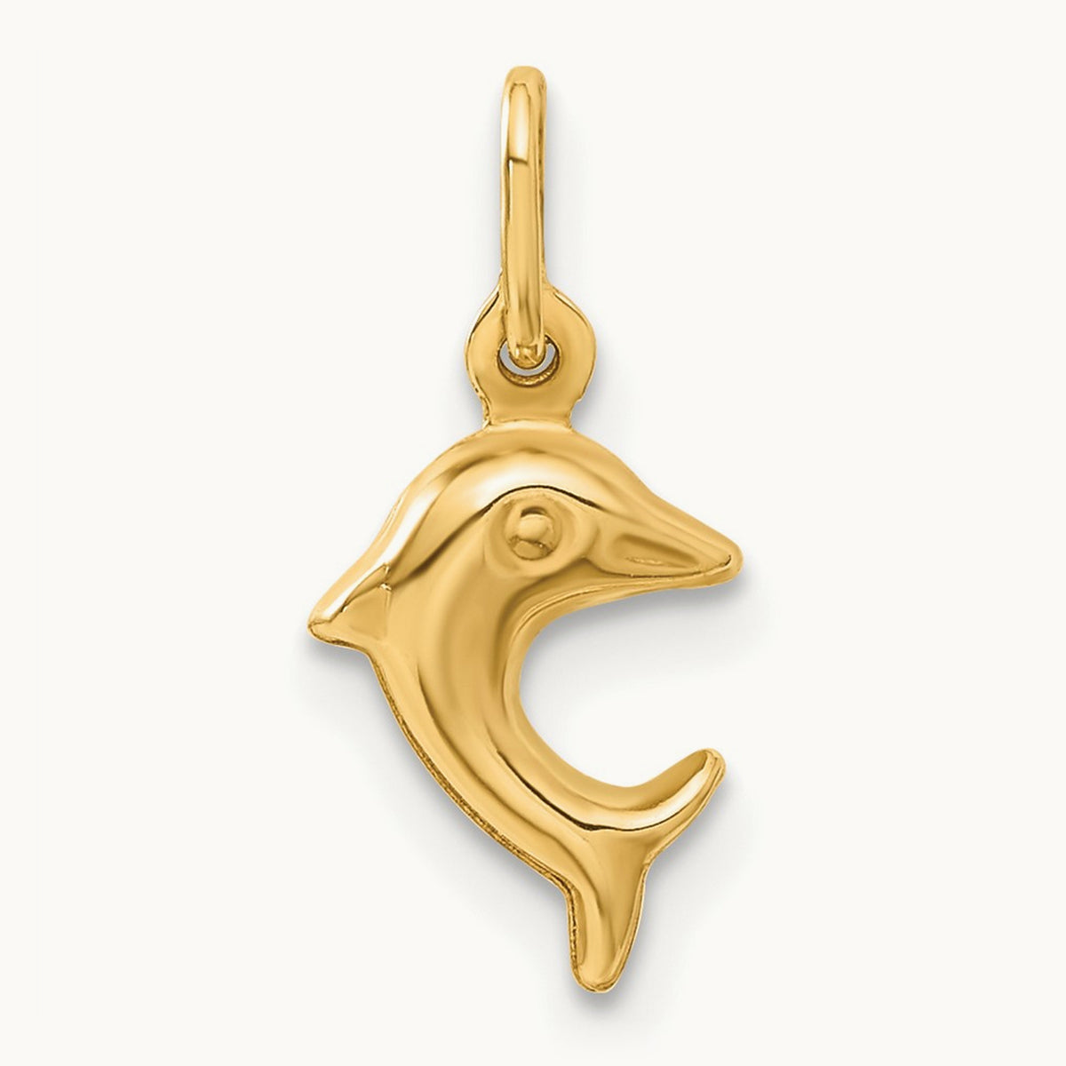 Dolphin Charm, 14K