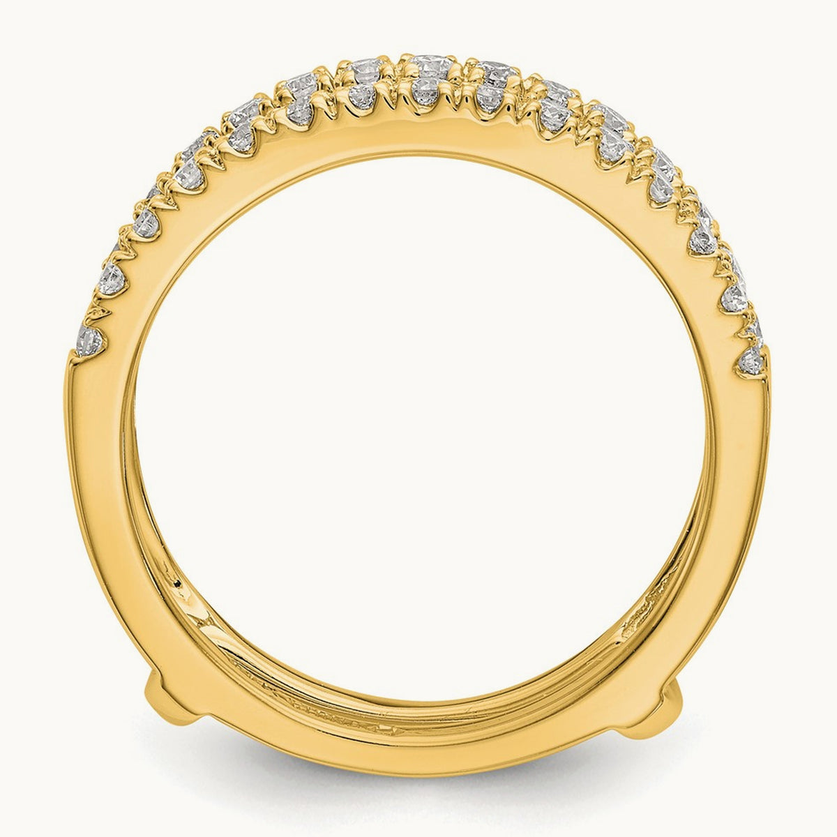 Ring Guard, 0.50 ct tw Lab-Grown Diamond — VS/SI (Great), 14K Yellow Gold