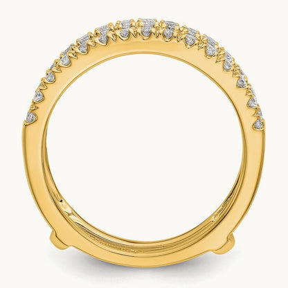Ring Guard, 0.50 ct tw Lab-Grown Diamond — VS/SI (Great), 14K Yellow Gold