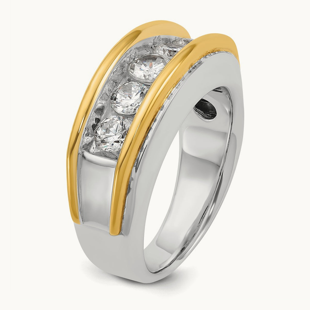 Men's Ring, 1.50 ct tw Lab-Grown Diamond