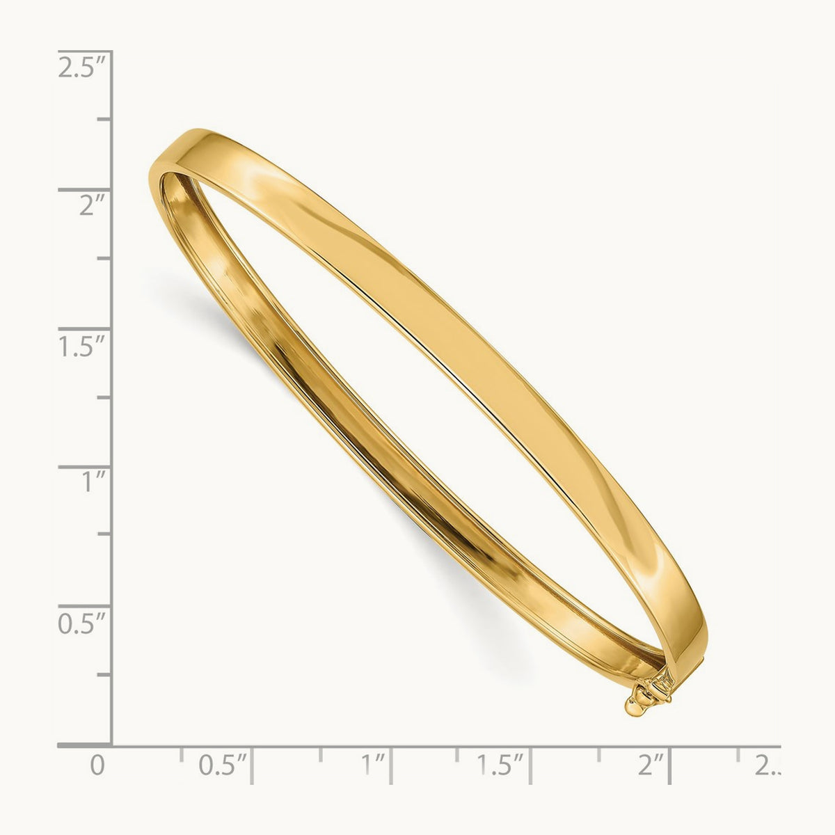Flexible Bangle Bracelet, 14K