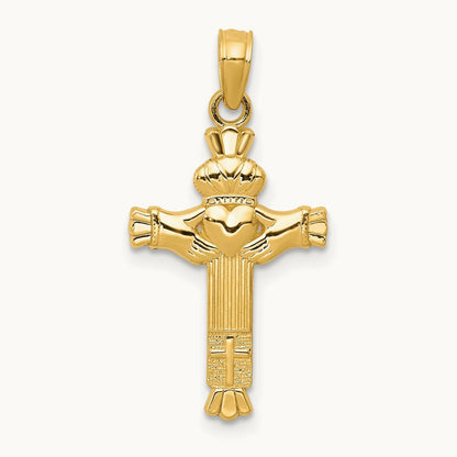 Claddagh Cross Charm — photo set