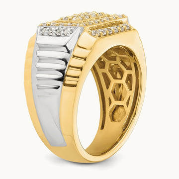 Men's Ring, 1.00 ct tw Lab-Grown Diamond