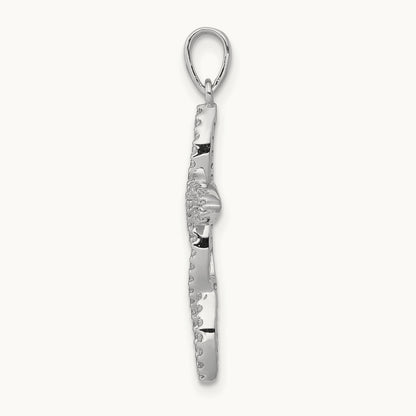 1/4ct. Diamond Cross Pendant — photo set
