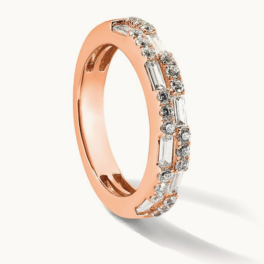 Complete Diamond Wedding Band — photo set