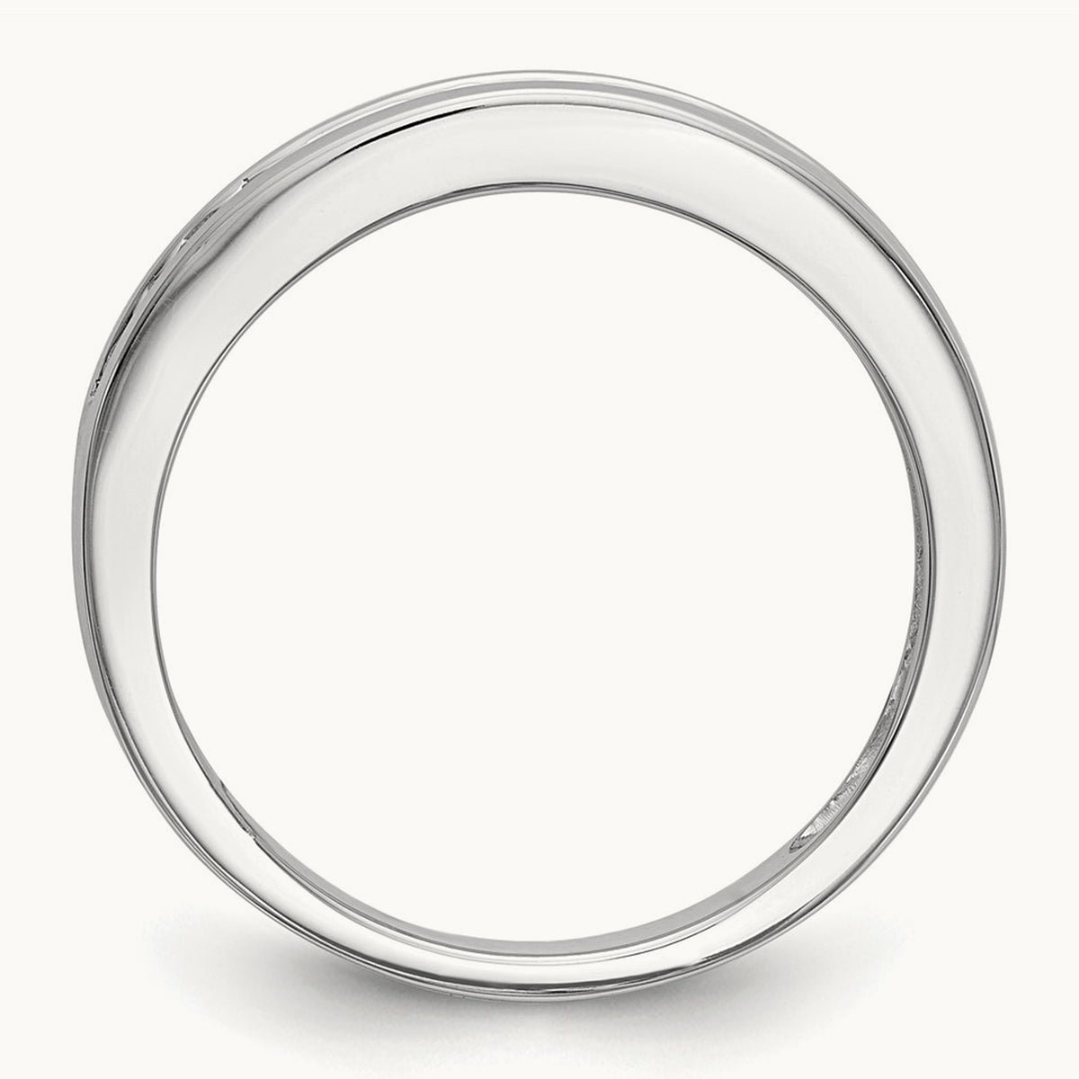Channel-Set Wedding Band — 1/3 ct, Standard, 7