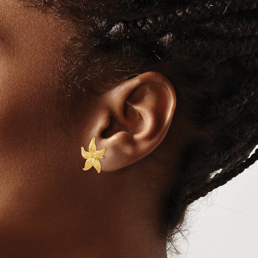 Starfish Post Earrings — photo set