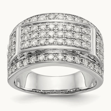 2 ct. Round Diamond Ring Mounting, 14K White Gold