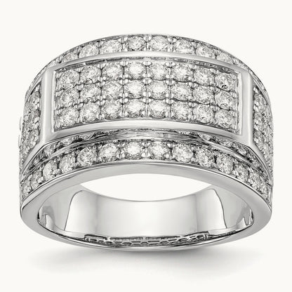 2 ct. Round Diamond Ring Mounting, 14K White Gold