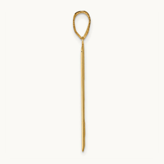 The Magician Tarot Card Pendant, 14K Yellow Gold
