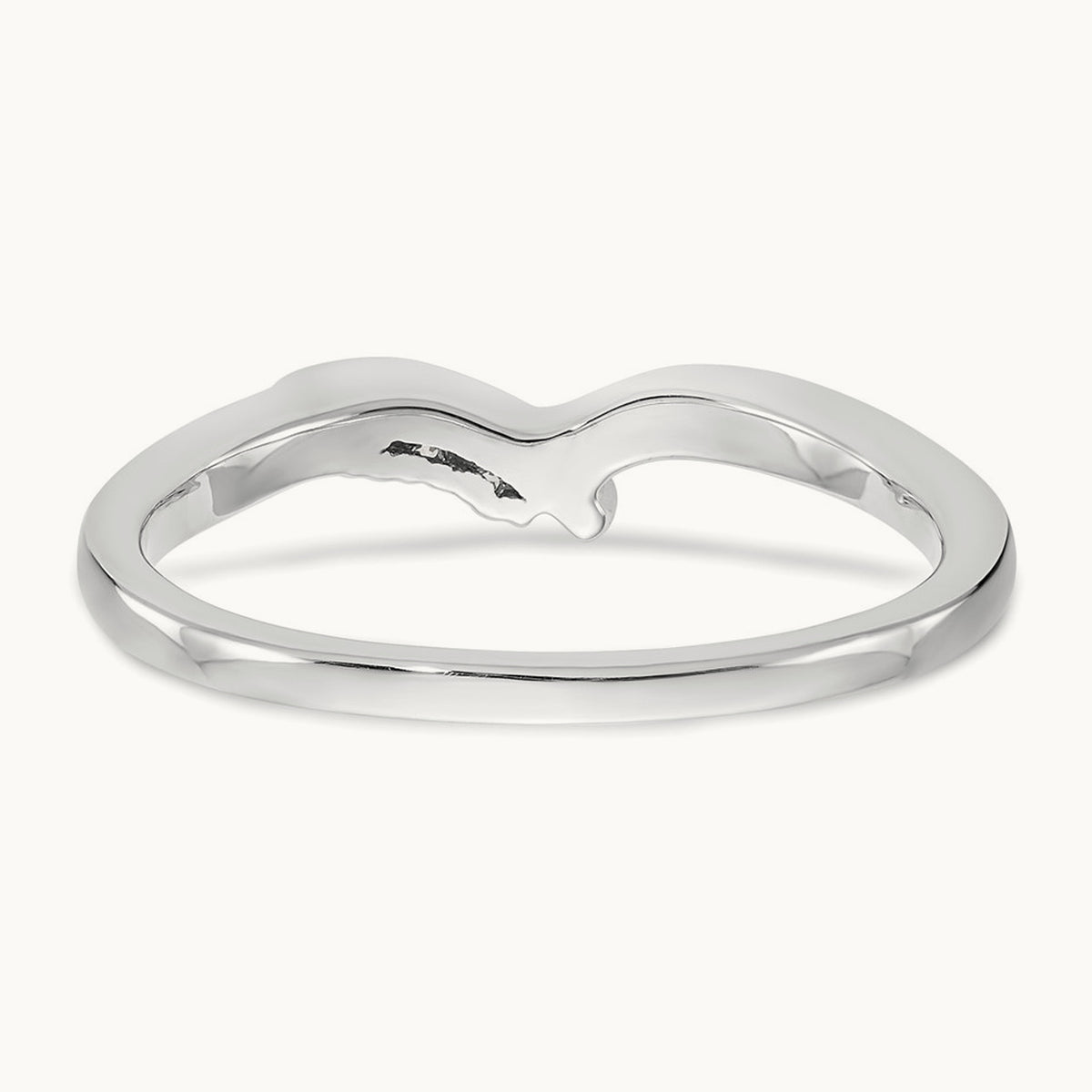 Diamond Wedding Band, 14K White Gold