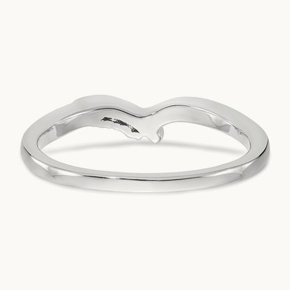 Diamond Wedding Band, 14K White Gold