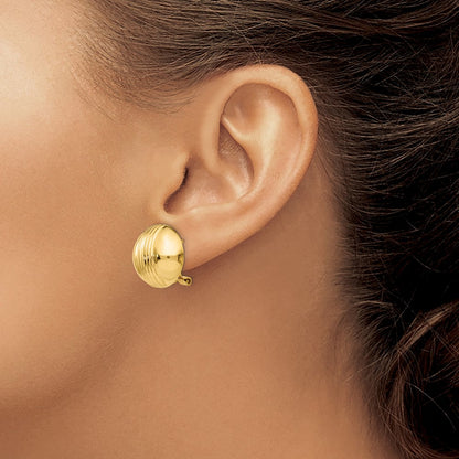Omega Post Earrings — photo set