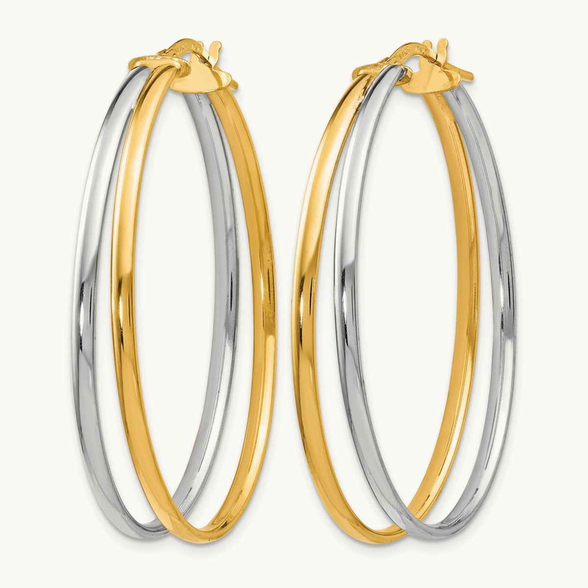 Leslie's with Polished Hoop Earrings — photo set