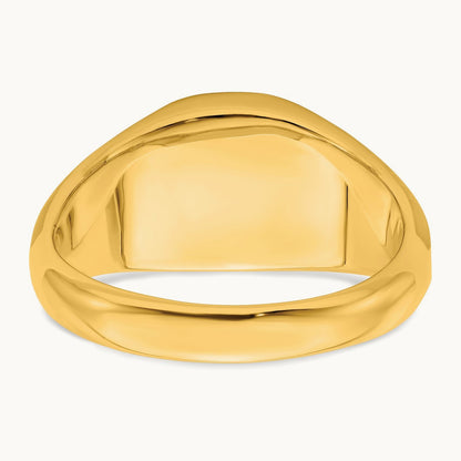 Onyx and Diamond Mens Ring, 14K