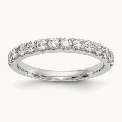Wedding Band, 0.50-0.75 ct tw Lab-Grown Diamond — 3/4 ct, VS/SI (Great), 14K White Gold