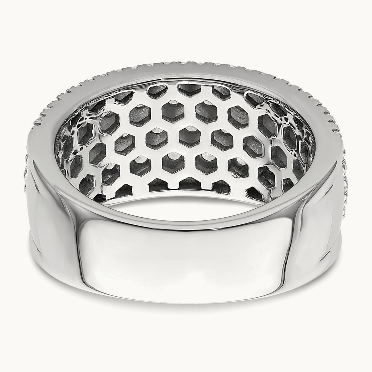 Complete Diamond Band, 14K White Gold