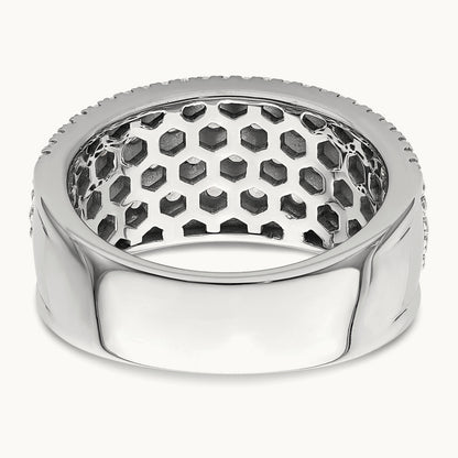 Complete Diamond Band, 14K White Gold