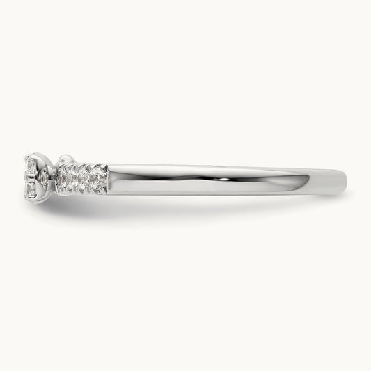 Promise Band, 0.25 ct tw Lab-Grown Diamond