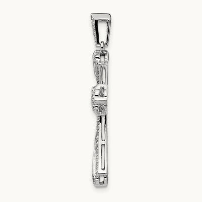 1/3ct. Diamond Fancy Cross Pendant — photo set