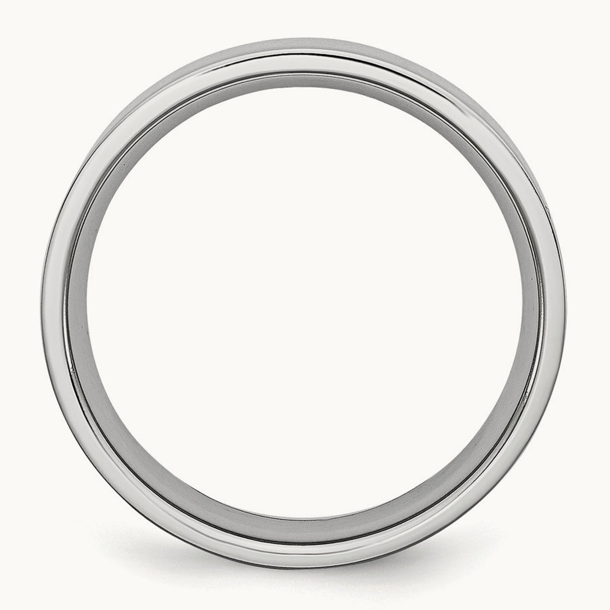 Cobalt Flat Polished Band — 6mm