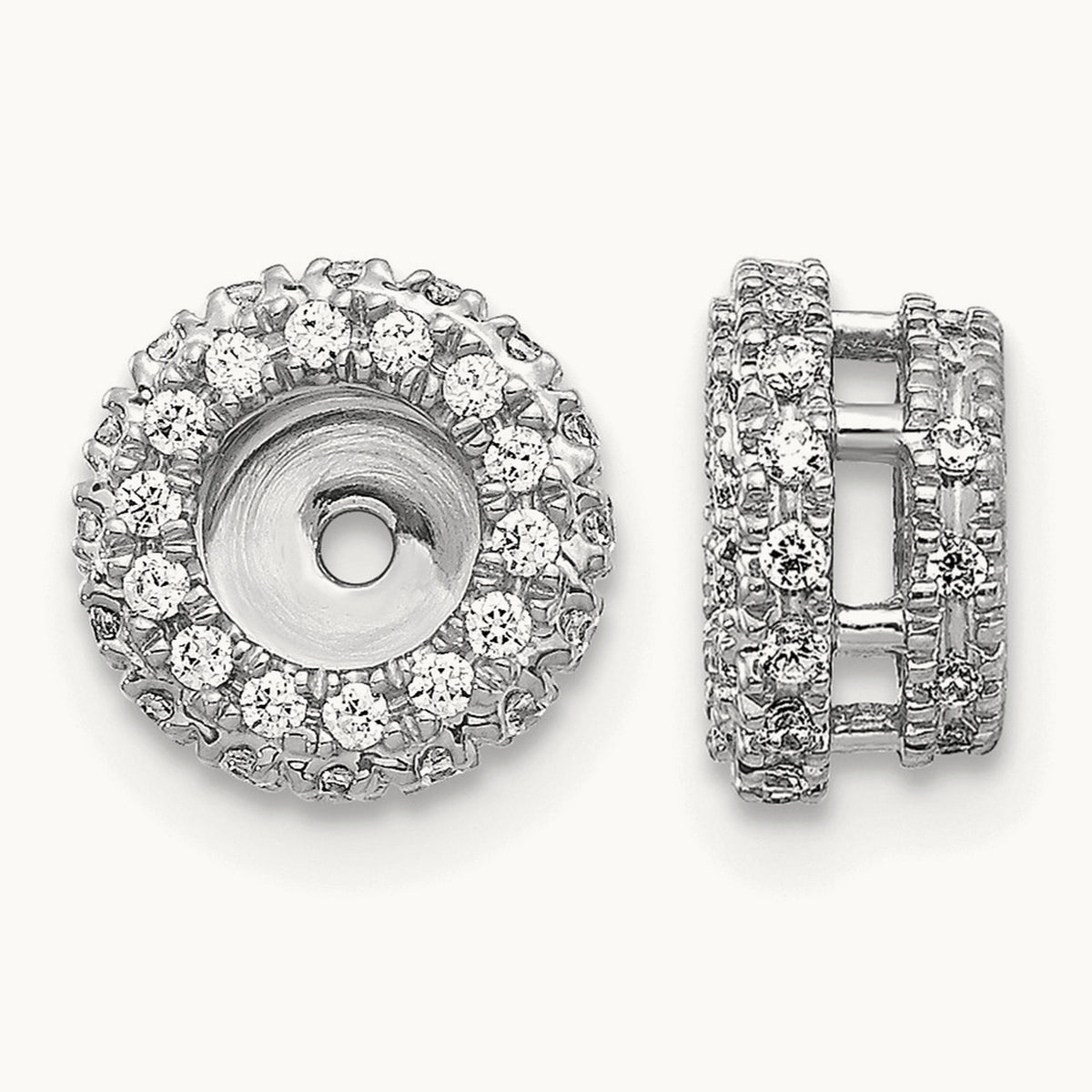 1/5ct Diamond Earring Jackets
