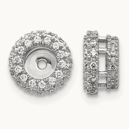 1/5ct Diamond Earring Jackets