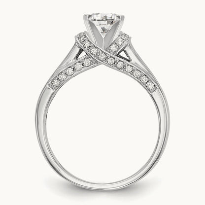 Peg Set Engagement Ring Mounting