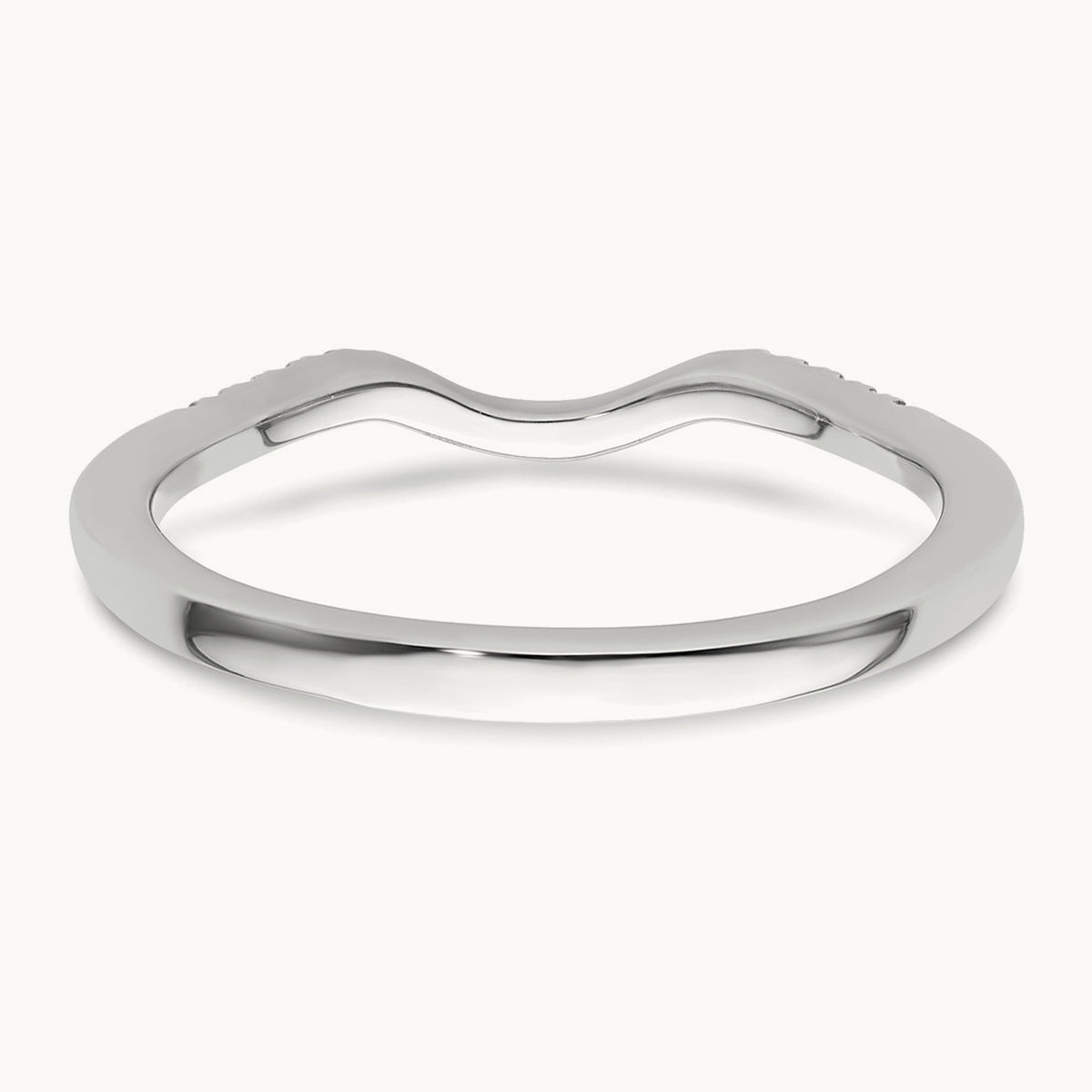 Diamond Band, 14K White Gold