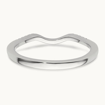 Diamond Band, 14K White Gold